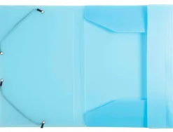 Chemise exacompta a elastiques 3 rabats a4 polypropylene chromaline pastel