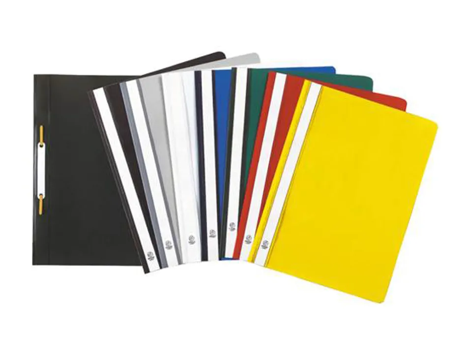 Chemise exacompta a4 pp coloris assortis