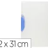 Chemise exacompta blanche a clip pivotant resistant pour documents perfores et non perfores 22x31 cm clip a