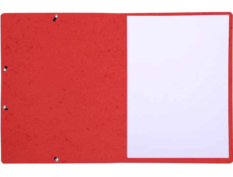 Chemise exacompta carte lustree 350gr a4 fermeture elastique sans rabat sans etiquette coloris rouge lot de 10