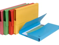 Chemise exacompta forever carte recyclée pochette 240x320mm 290g coloris assortis lot 50 unités