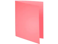 Chemise exacompta forever carte recyclée 220g a4 24x32cm coloris rouge paquet 100 unités