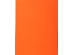 Chemise exacompta forever carte semi rigide recyclée 240x320mm 180g coloris orange lot 100 unités