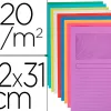 Chemise exacompta forever carte recyclée 120g 22x31cm fenêtre coloris assortis paquet 50 unités