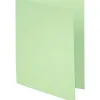 Chemise exacompta forever carte recyclée 220g a4 24x32cm coloris vert pré paquet 100 unités