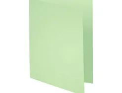 Chemise exacompta forever carte recyclée 220g a4 24x32cm coloris vert pré paquet 100 unités