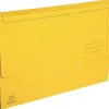 Chemise exacompta forever a4 210x297mm soufflet coloris jaune pack 50 unites