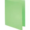Chemise exacompta forever carte semi rigide recyclée 240x320mm 180g coloris vert lot 100 unités