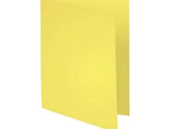 Chemise exacompta forever carte recyclée 220g a4 24x32cm coloris jaune paquet 100 unités