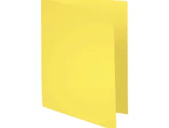Chemise exacompta forever carte semi rigide recyclée 240x320mm 180g coloris jaune lot 100 unités