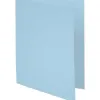 Chemise exacompta forever carte recyclée 220g a4 24x32cm coloris bleu clair paquet 100 unités