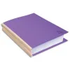 Chemise exacompta rock dos toilé 240x320mm 320g soufflet coloris assortis lot 10 unités