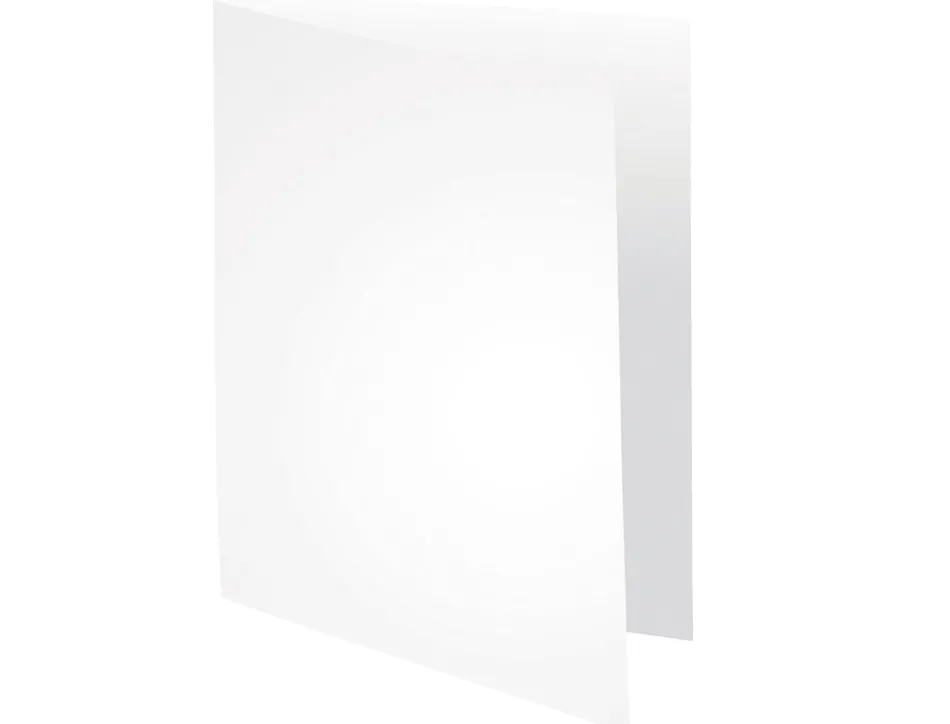 Chemise exacompta rock's 240x320mm 210g coloris blanc pack 100 unités