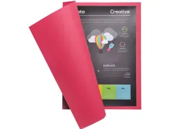 Chemise exacompta rock's 240x320mm 210g coloris framboise pack 100 unités