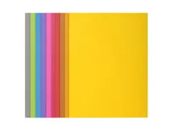 Chemise exacompta rock's 240x320mm 210g coloris assortis pack 10 unités