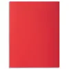 Chemise exacompta rock's 240x320mm 210g coloris rouge pack 100 unités