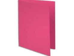 Chemise exacompta rock's 240x320mm 210g coloris rose pack 100 unités