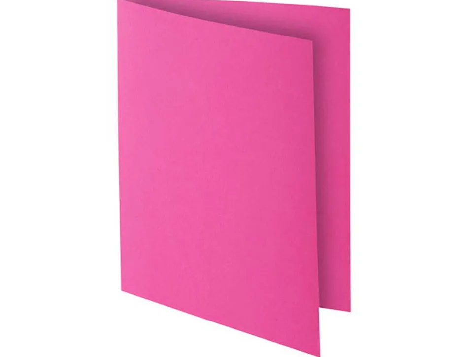 Chemise exacompta rock's 240x320mm 210g coloris rose pack 100 unités