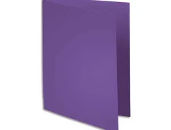 Chemise exacompta rock's 240x320mm 210g coloris violine pack100 unités