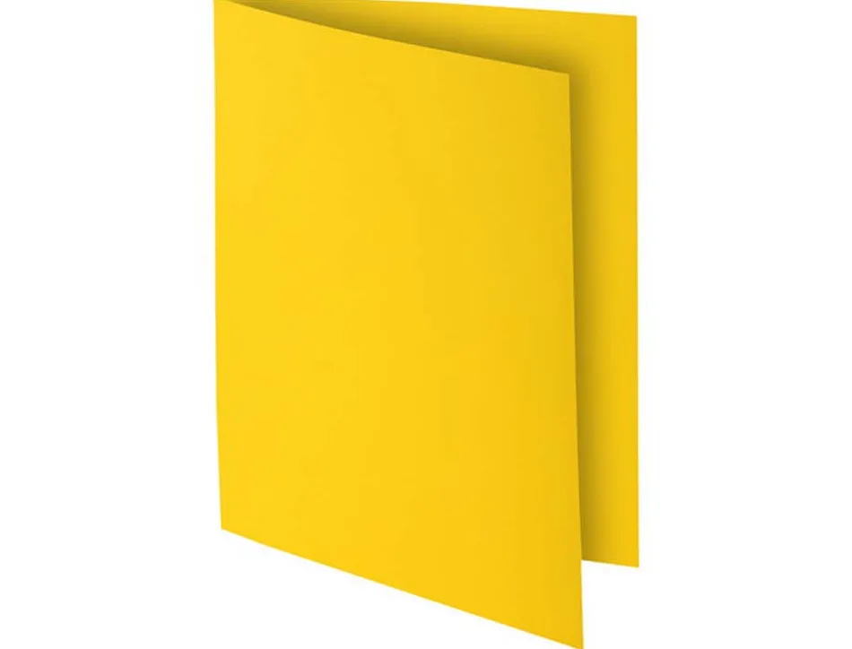 Chemise exacompta rock's 240x320mm 210g coloris citron pack 100 unités