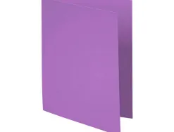 Chemise exacompta standard 24x32cm 220g a4 21x29,7cm coloris lilas pack 100 unités