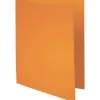 Chemise exacompta super carte 240x320mm 210g coloris orange pack 100 unités