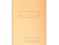 Chemise exacompta super carte semi rigide 240x320mm 210g imprimée 2 rabats coloris bulle lot 50 unités