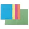 Chemise exacompta super carte semi rigide 240x320mm 210g imprimée 2 rabats coloris assortis lot 50 unités