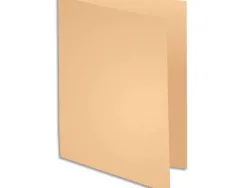 Chemise exacompta super carte 240x320mm 210g coloris pastel pack 100 unités