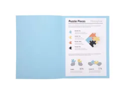 Chemise exacompta super carte 240x320mm 210g coloris bleu clair pack 100 unités