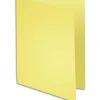 Chemise exacompta super carte 240x320mm 210g coloris jaune pack 100 unités