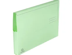 Chemise exacompta super pastel pochette carte neuve rabat 210g coloris vert clair lot 50 unités