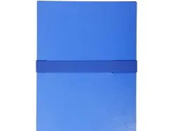 Chemise extensible exacompta balacron fermeture sangle scratch coloris assortis