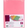 Chemise liderpapel papier cartonne 180g/m2 310x230mm document a4 coloris rose pastel