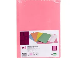 Chemise liderpapel papier cartonne 180g/m2 310x230mm document a4 coloris rose pastel