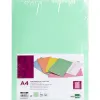Chemise liderpapel papier cartonne 180g/m2 310x230mm document a4 coloris vert pastel
