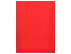 Chemise liderpapel papier cartonne 180g 310x230mm document a4 210x297mm coloris pastel rouge intense