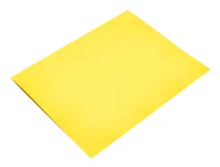 Chemise liderpapel papier cartonne 180g 310x230mm document a4 210x297mm coloris pastel jaune intense