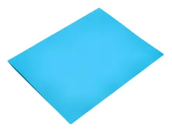 Chemise liderpapel papier cartonne 180g 310x230mm document a4 210x297mm coloris coloris bleu ciel