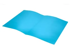 Chemise liderpapel papier cartonne 180g 310x230mm document a4 210x297mm coloris coloris bleu ciel