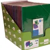 Chemise liderpapel polypropylène dos flexible a4 210x297mm 4/10e rabats fermeture élastique coloris assortis
