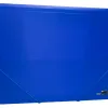 Chemise liderpapel polypropylène dos flexible a4 210x297mm 4/10e 3 rabats élastique 100f coloris bleu translucide