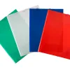 Chemise liderpapel polypropylène dos flexible a4 210x297mm 4/10e 3 rabats élastique 100f coloris vert translucide