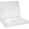Chemise liderpapel polypropylène dos flexible a4 210x297mm 4/10e 3 rabats élastique 100f coloris transparent