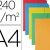 Chemise oxford poche vip 240x320mm 240g documents a4 soufflet 30mm rabat coloris assortis vifs pack 10 unités