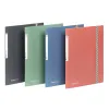 Chemise viquel business class polypropylene fermeture a elastiques 3 rabats a4 coloris aleatoire