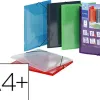 Chemise viquel propyglass 5/10e personnalisable 3 rabats 245x322mm fermeture élastique coloris assortis