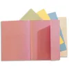 Chemises 1 rabat exacompta super 250 assortis pastel paquet 50