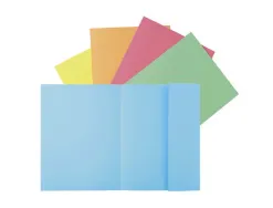 Chemises 1 rabat exacompta super 250 assortis pastel paquet 50