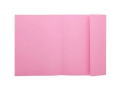 Chemises 1 rabat exacompta super 250 carte 210g rose paquet de 50